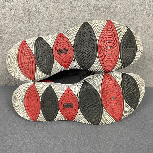 Nike Kyrie 5 Shoes Mens Size 13 Black Red Basketball Sneakers Zoom AO2918-600 - Picture 13 of 16